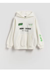 Reserved - Bluza Team Kick Sauber F1 - złamana biel. Materiał: bawełna, dzianina #1