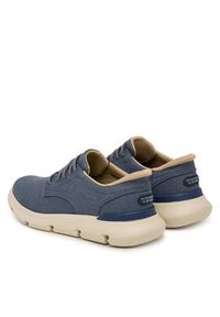 skechers - Skechers Półbuty Slip-Ins: Garza - Clive 205352/BLU Niebieski. Kolor: niebieski. Materiał: materiał #2