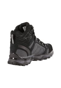ALPINE PRO - Buty trekkingowe męskie Alpine Pro Cerne Kevlar. Kolor: czarny. Materiał: skóra, welur