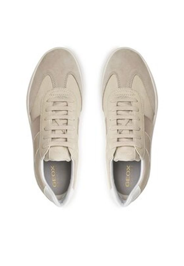 Geox Sneakersy D Meleda D45UGB 0EK22 C1Q5V Biały. Kolor: biały. Materiał: skóra