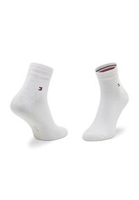 TOMMY HILFIGER - Tommy Hilfiger Zestaw 2 par niskich skarpet unisex 342025001 Biały. Kolor: biały. Materiał: bawełna