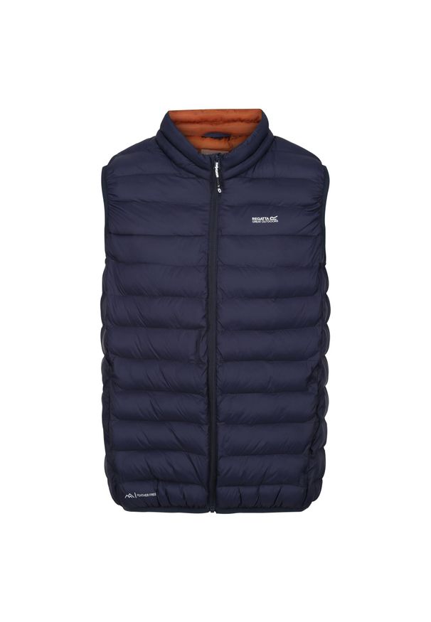 Regatta - Męska Pikowana Kamizelka Marizion. Kolor: czerwony, niebieski, wielokolorowy. Sport: turystyka piesza