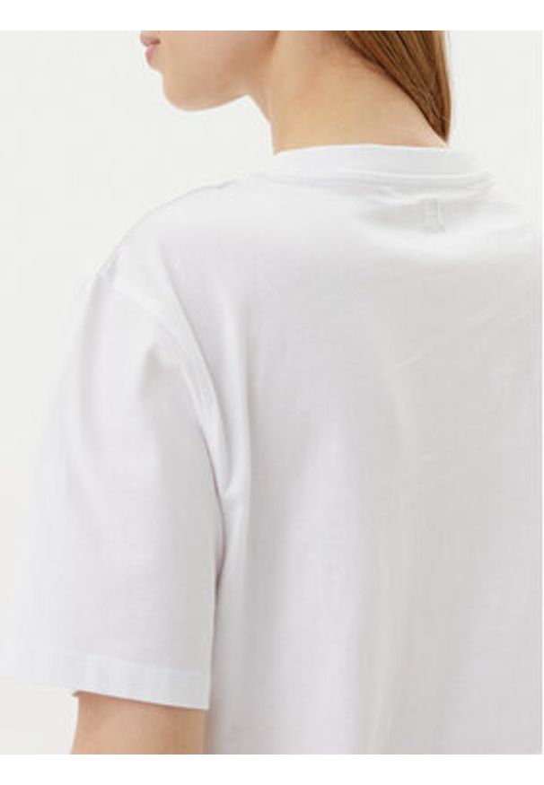 Silvian Heach T-Shirt Knippi GPP25190TS Biały Regular Fit. Kolor: biały. Materiał: bawełna