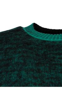 Diesel Sweter "K-Conf" | 00SIHD-OLASS / K-Conf Pullover | Mężczyzna | Czarny, Zielony. Okazja: na co dzień. Kolor: zielony, wielokolorowy, czarny. Materiał: wełna, poliamid. Styl: casual #4