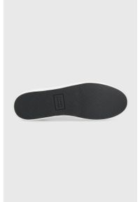 TOMMY HILFIGER - Tommy Hilfiger trampki TH HI VULC CORE CANVAS męskie kolor biały. Nosek buta: okrągły. Zapięcie: sznurówki. Kolor: biały. Materiał: guma #5