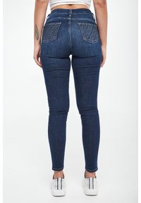 Liu Jo - Jeansy damskie z kryształkami LIU JO #2