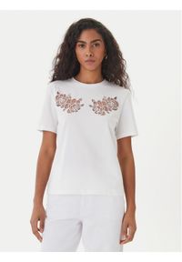 Fracomina T-Shirt FS26ST3001J401E5 Biały Regular Fit. Kolor: biały. Materiał: bawełna #1