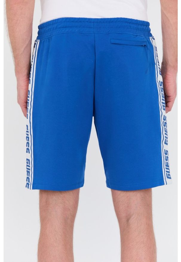Guess - GUESS Niebieskie shorty Arlo. Kolor: niebieski