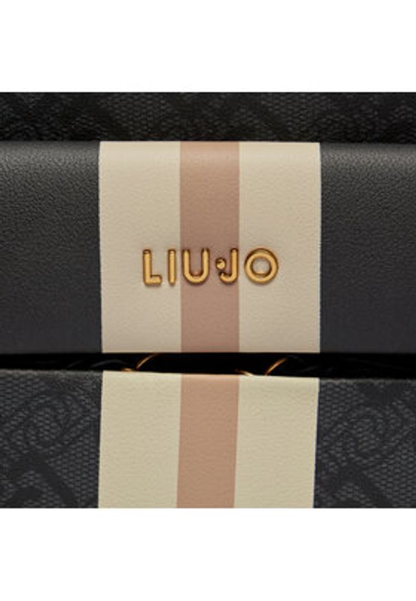 Liu Jo Plecak Ecs M Backpack AXX031 E0538 Czarny. Kolor: czarny. Materiał: skóra