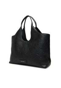 Karl Lagerfeld - KARL LAGERFELD Torebka A3W30302 Czarny. Kolor: czarny. Materiał: skórzane