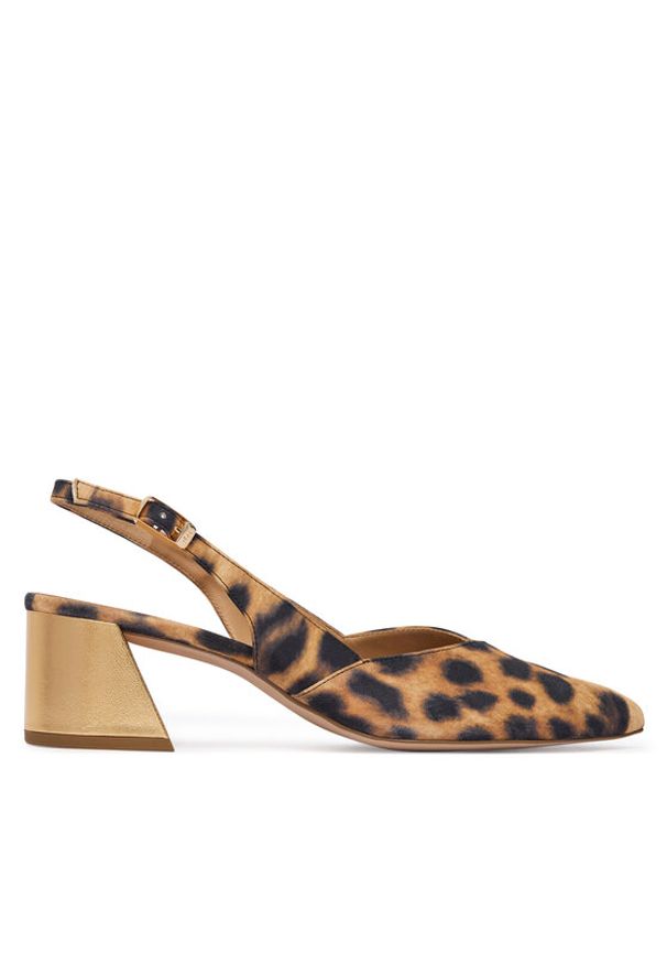 HÖGL Czółenka 1-104617 Brązowy. Kolor: brązowy. Materiał: skóra, zamsz