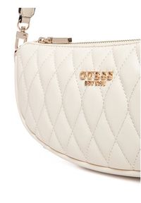 Guess Torebka Valla Mini HWQG81 22720 Écru. Kolor: kremowy. Materiał: skórzane #3