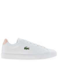 Buty damskie Lacoste Lerond Set 125 2 CFA 749CFA0037-1Y9 - białe. Zapięcie: sznurówki. Kolor: biały. Materiał: guma, skóra. Szerokość cholewki: normalna. Sport: tenis #1