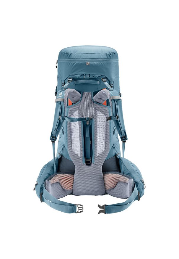 Plecak trekkingowy Deuter Aircontact Core 60+10 - atlantic/ink. Kolor: niebieski, szary, wielokolorowy. Styl: sportowy