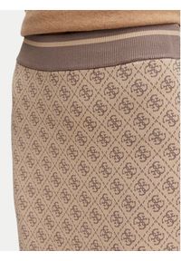 Guess Spódnica ołówkowa W6YD19 Z0961 Beżowy Slim Fit. Kolor: beżowy. Materiał: syntetyk #4
