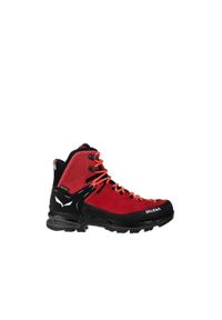 Salewa - Buty trekkingowe damskie Mtn Trainer 2 Mid GTX Women. Kolor: czerwony, wielokolorowy, czarny