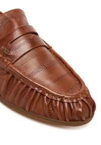 Nokwol Mokasyny Mica Brązowy. Kolor: brązowy. Materiał: skóra #5