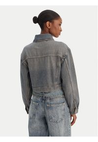 Hugo - HUGO Kurtka jeansowa Galatea_B 50553000 Niebieski Oversize. Kolor: niebieski. Materiał: bawełna #5