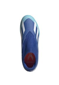 Adidas - Buty piłkarskie adidas X Crazyfast.3 Ll Tf Jr IE1500 niebieskie. Kolor: niebieski. Materiał: guma, syntetyk. Sport: piłka nożna #4