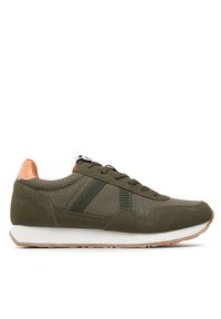 Jack & Jones - Jack&Jones Sneakersy Hawker 12241091 Zielony. Kolor: zielony. Materiał: skóra