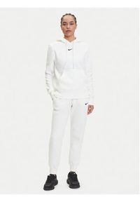 Nike Spodnie dresowe Phoenix Fleece FZ7626 Biały Regular Fit. Kolor: biały. Materiał: bawełna #4