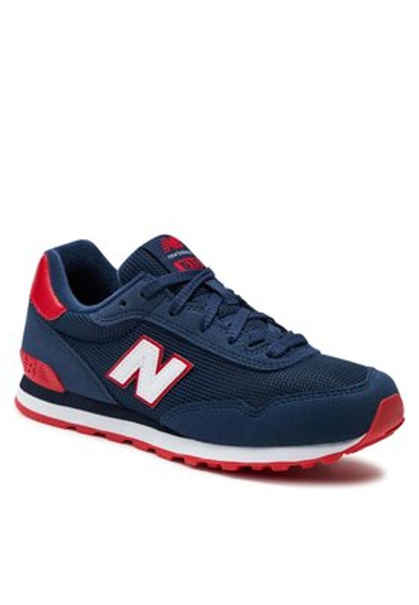 New Balance Sneakersy GC515KNR Granatowy. Kolor: niebieski. Materiał: materiał