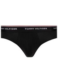 TOMMY HILFIGER - Tommy Hilfiger Komplet 3 par slipów 1U87903766 Czarny. Kolor: czarny. Materiał: bawełna #6