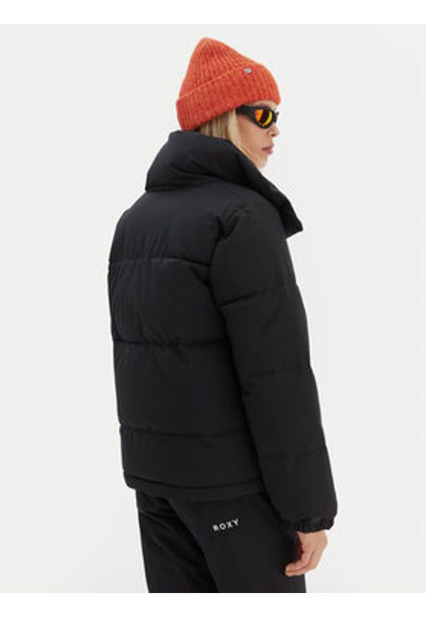 Roxy Kurtka narciarska Snow Winter Rebel JK ERJTJ03545 Czarny Regular Fit. Kolor: czarny. Materiał: syntetyk. Sport: narciarstwo