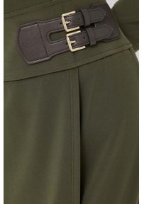 Lauren Ralph Lauren sukienka kolor zielony midi prosta. Okazja: na co dzień. Kolor: zielony. Materiał: dzianina. Wzór: gładki. Typ sukienki: proste. Styl: casual. Długość: midi #3