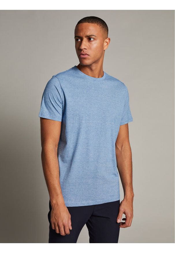 Matinique T-Shirt Jermane 30203907 Błękitny Regular Fit. Kolor: niebieski. Materiał: bawełna