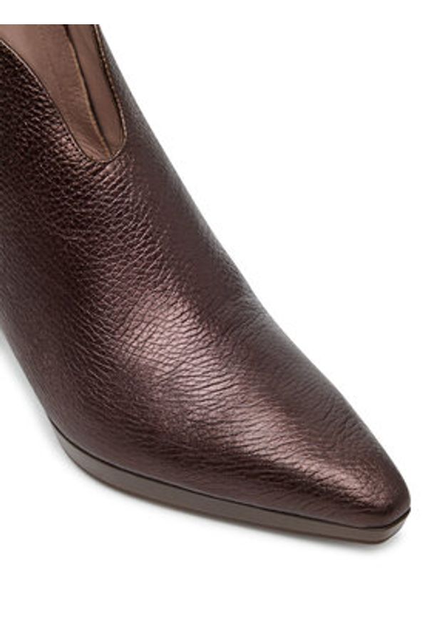 Hispanitas Botki HI254270 Brązowy. Kolor: brązowy. Materiał: skóra