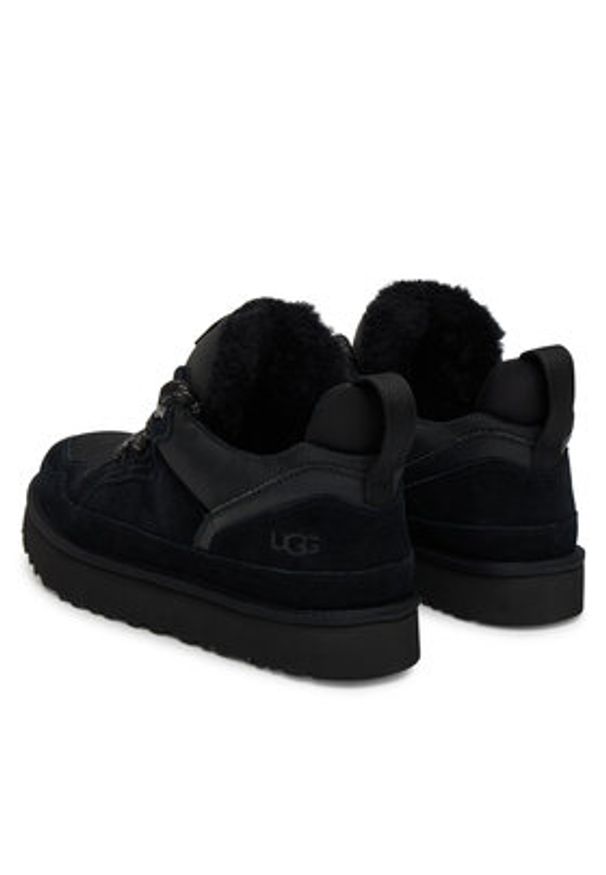 Ugg Sneakersy M Lowmel 117075 Czarny. Kolor: czarny. Materiał: zamsz, skóra