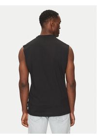 Plein Sport Tank top SAEC MTK8007 STE001N Czarny Regular Fit. Kolor: czarny. Materiał: bawełna. Styl: sportowy #4