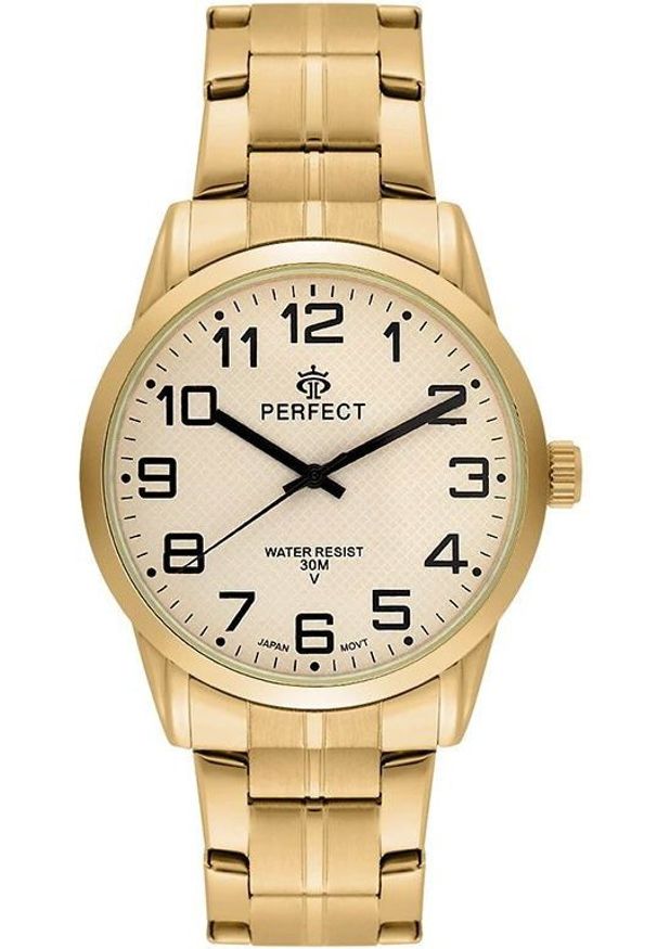 Zegarek Perfect G293-04 męski klasyczny czytelny 42 mm .. Styl: klasyczny