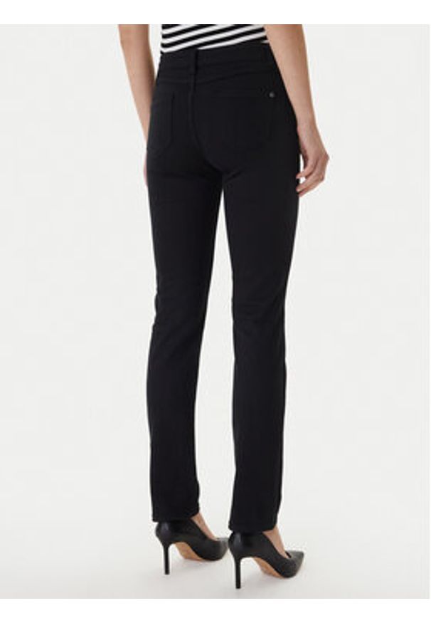 Morgan Jeansy 251-PETROI Czarny Slim Fit. Kolor: czarny
