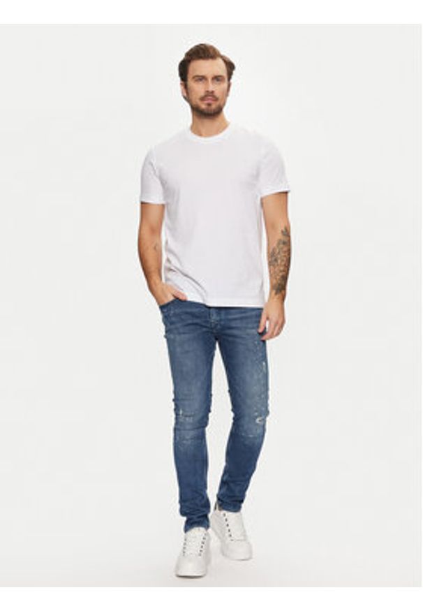 Karl Lagerfeld - KARL LAGERFELD Jeansy 265801 551832 Granatowy Slim Fit. Kolor: niebieski
