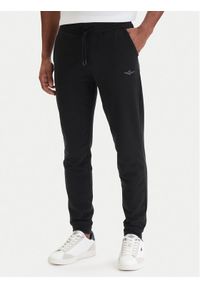 Aeronautica Militare Spodnie dresowe 261PF0872UF00459 Czarny Regular Fit. Kolor: czarny. Materiał: bawełna #1