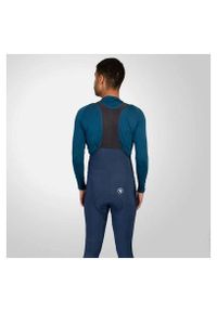 ENDURA - Legginsy na ramiączkach Endura FS260-Pro Thermo II. Kolor: niebieski. Sport: kolarstwo