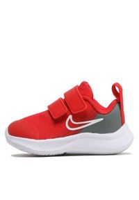 Nike Buty Star Runner 3 (TDV) DA2778 607 Czerwony. Kolor: czerwony. Materiał: materiał #3