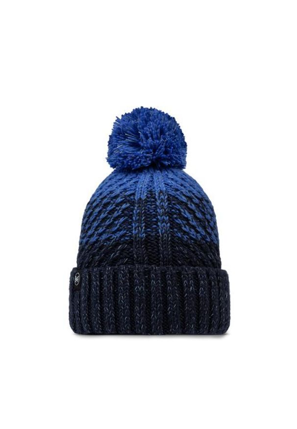 Buff - Czapka BUFF KNITTED & FLEECE BAND BEANIE AKNA. Kolor: niebieski. Sezon: zima. Styl: sportowy