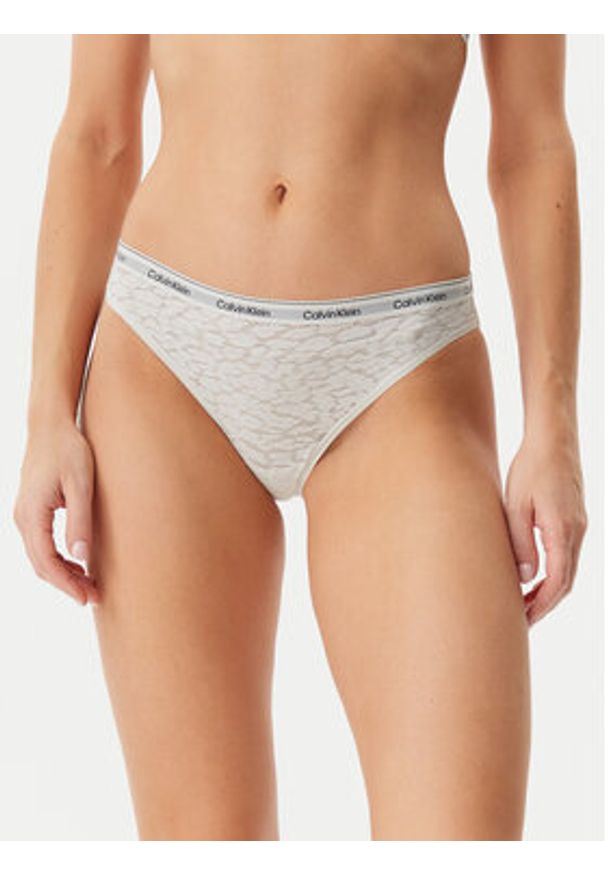 Calvin Klein Underwear Komplet 3 par fig klasycznych 000QD5069E Kolorowy. Materiał: syntetyk. Wzór: kolorowy