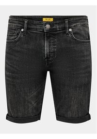 Only & Sons Szorty jeansowe 22025192 Czarny Slim Fit. Kolor: czarny. Materiał: bawełna #5