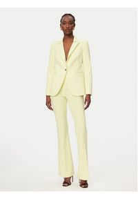 Rinascimento Spodnie materiałowe CFC0127875003 Żółty Straight Fit. Kolor: żółty. Materiał: syntetyk #4