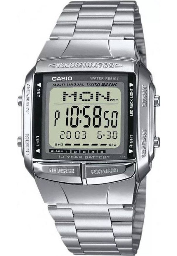Zegarek Casio Zegarek Męski Casio DATABANK ( 38 mm)