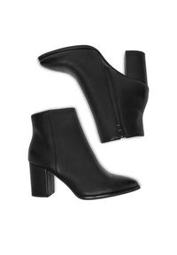 DeeZee Botki 1901 Czarny. Kolor: czarny. Materiał: materiał #4