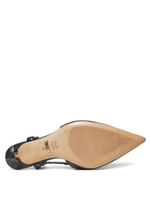 Guess Sandały 5RGZ15 7287A Czarny. Kolor: czarny. Materiał: lakier, skóra