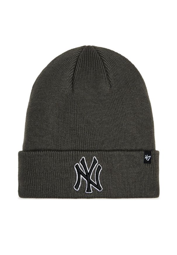 47 Brand Czapka MLB New York Yankees Raised '47 B-RKN17ACE-CCA Szary. Kolor: szary. Materiał: materiał, akryl