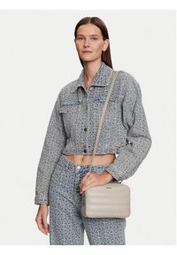 Calvin Klein Torebka Line Quilt Camera Bag K60K612114 Szary. Kolor: szary. Materiał: skórzane #3