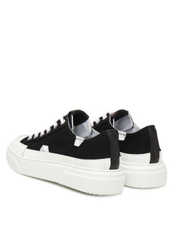 Inuikii Trampki Camvas Lex Low 50102-548 Czarny. Kolor: czarny. Materiał: materiał