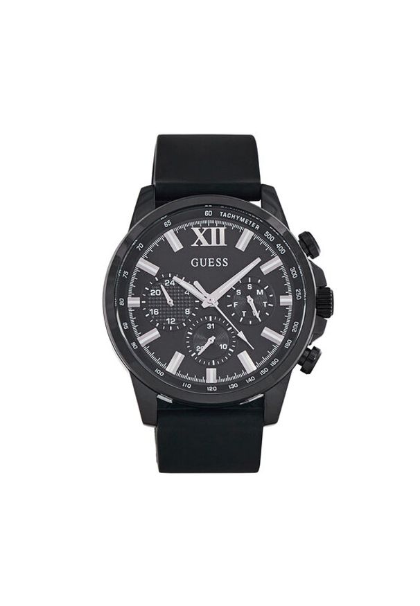 Guess Zegarek Walker GW0913G3 Czarny. Kolor: czarny